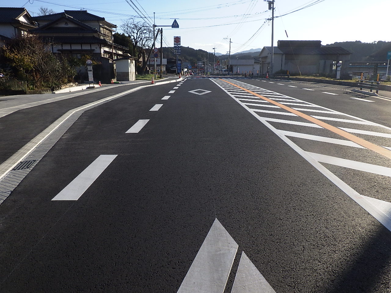 野津地区歩道整備外工事
