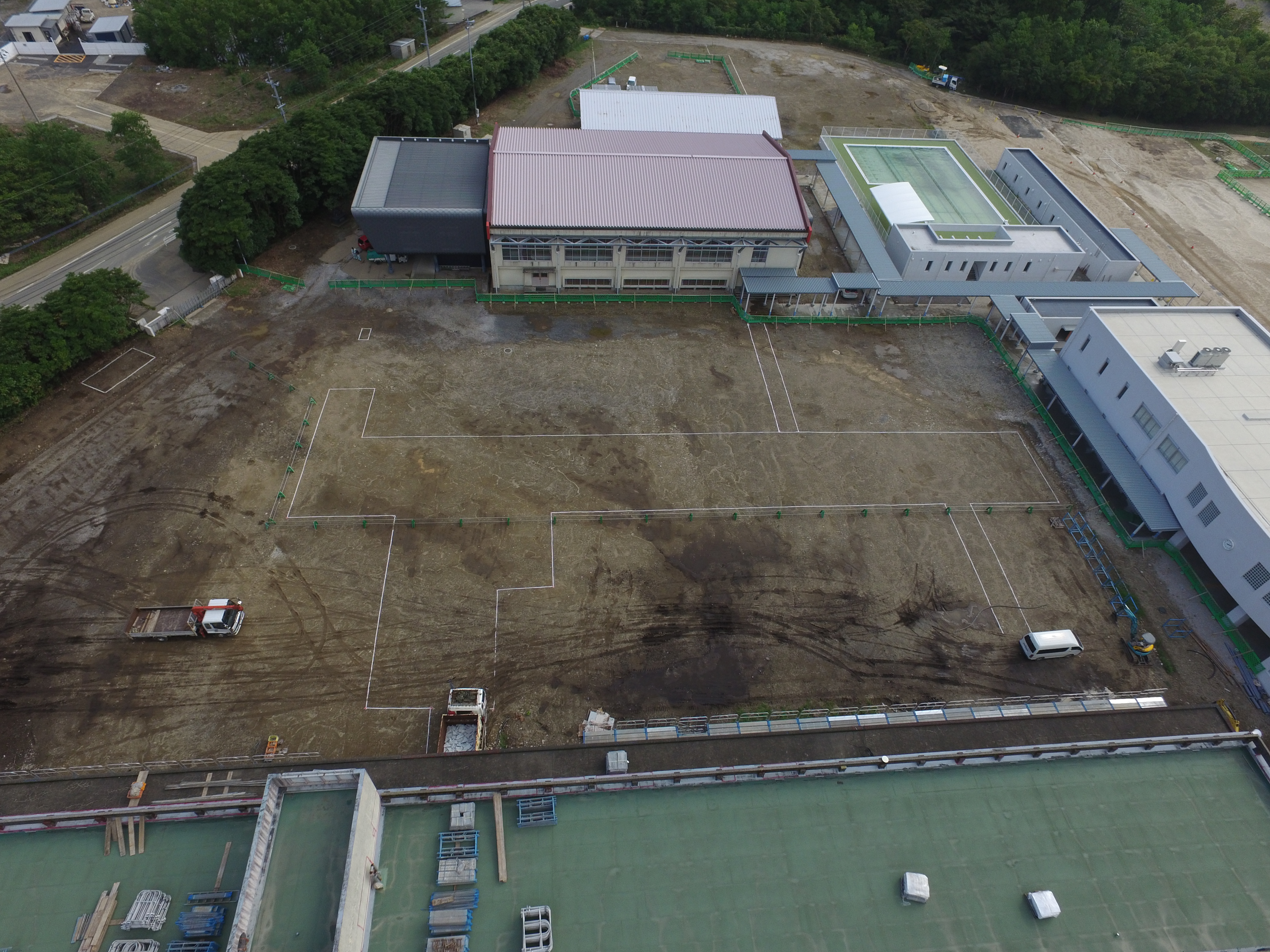 蒲江翔南中学校既存校舎ほか解体撤去工事